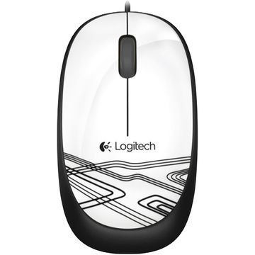 Mouse Logitech M105, USB, White