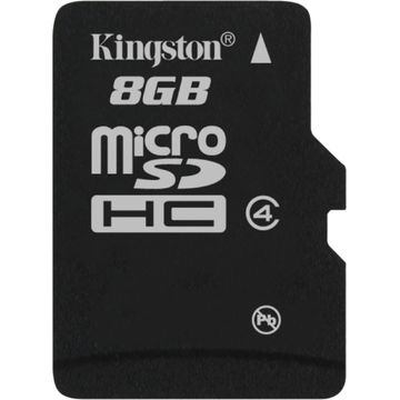 Card de memorie Kingston microSDHC 8GB Class 4