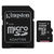 Card de memorie Kingston microSDXC 64GB, Class 10, UHS-I + Adaptor