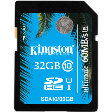 Card de memorie Kingston SDHC 32GB, Ultimate, Class 10, USH-I