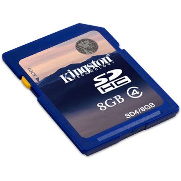 Card de memorie Kingston SDHC 8GB, Class 4