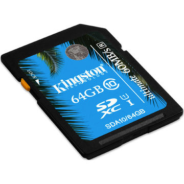 Card de memorie Kingston SDXC 64GB, Ultimate, Class 10, USH-I