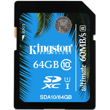 Card de memorie Kingston SDXC 64GB, Ultimate, Class 10, USH-I