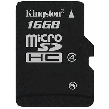 Card de memorie Kingston Secure Digital microSDHC 16GB, Class 4