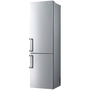 Combina frigorifica LG GBB539NSQPB Full No Frost, 318 l, Clasa A++, H 190 cm, Inox