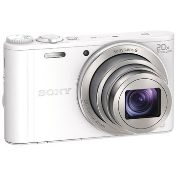 Camera foto Sony DSCWX350W, 18 MP, Alb
