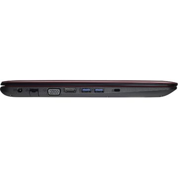 Laptop Asus X555LD-XX145D, Intel Core i3, 4 GB, 500 GB, Free DOS, Rosu