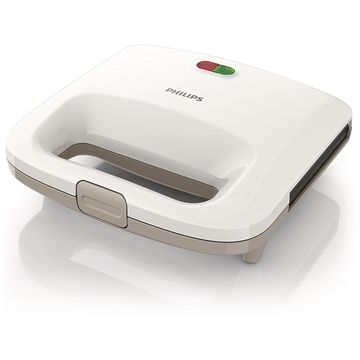 Sandwich maker Philips Daily Collection HD2395/00, 820 W, Alb