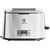 Toaster Electrolux EAT7800, 980 W, 2 felii, 7 setari, Negru/Inox