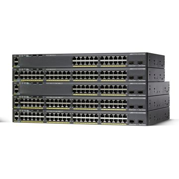 Switch Cisco WS-C2960X-24TS-LL, 24 x Gigabit Ethernet, 2 x Gigabit SFP