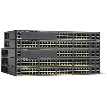 Switch Cisco WS-C2960X-48FPS-L, 48 x PoE+, 4 x Gigabit SFP