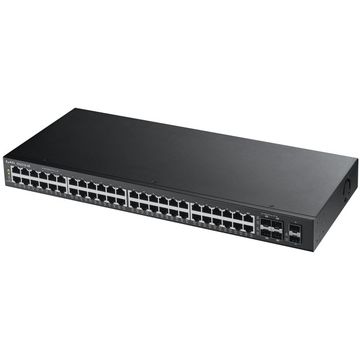 Switch ZyXEL GS2210-48-EU0101F, 44 x RJ-45, 2 x Gigabit SFP, 4 x Gigabit combo (SFP / RJ-45)