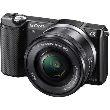 Camera foto Sony A5000YB, 20 MP, Negru
