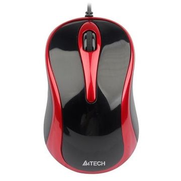 Mouse A4tech N-350-2, Black / Red, USB