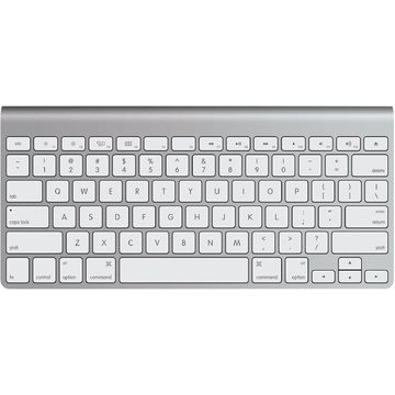 Tastatura Apple MC184Z/B, Wireless, compatibila iPad, iMac si Mac cu Bluetooth, Argintiu