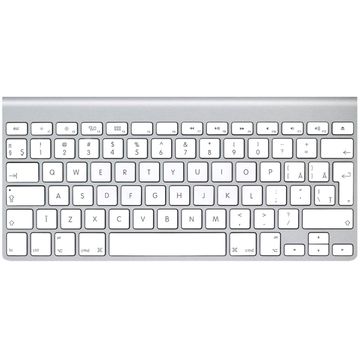 Tastatura Apple MC184RO/B, Wireless, compatibila iPad, iMac si Mac cu Bluetooth, Argintiu