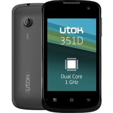 Telefon mobil Utok 351D, 4 GB, Dual SIM, Negru
