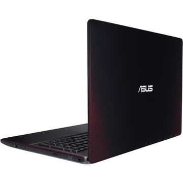 Laptop Asus 15.6'' F550JK, FHD, Procesor Intel® Core™ i7-4710HQ 2.5GHz Haswell, 12GB, 240GB SSD, GeForce GTX 850M 4GB, FreeDos, Negru