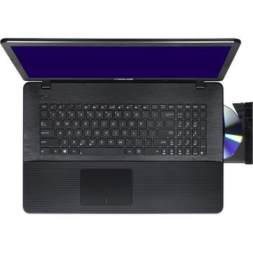 Laptop Asus 17.3'' X751LN, HD+, Procesor Intel® Core™ i5-4210U 1.7GHz Haswell, 4GB, 1TB, GeForce 840M 2GB, FreeDos, Negru