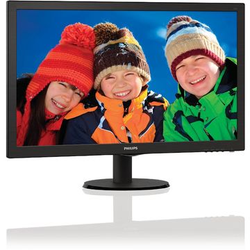 Monitor Philips 273V5LHAB/00, LED, 27 inch, Full HD, 5 ms, VGA, Negru