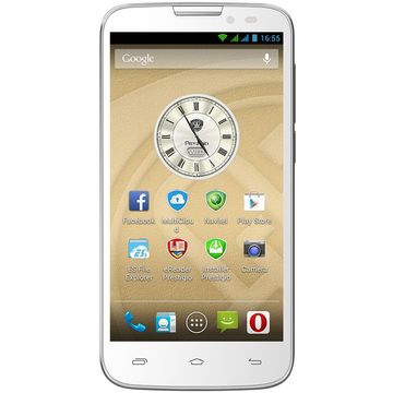 Telefon mobil Prestigio MultiPhone 5517 Duo, Dual SIM, 4 GB, Alb