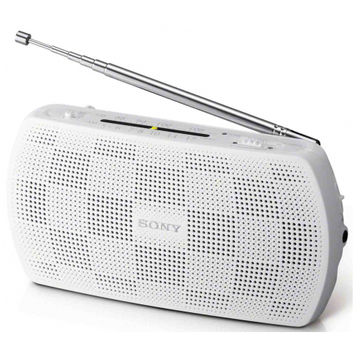 Radio portabil Sony SRF-18W, 18 W, Alb