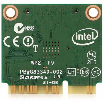 Placa de retea Intel 7260.HMWANWB, Dual Band Wireless-N 7260, 2 x 2 AGN + BT, HMC, 30 Mbs, PCI-E