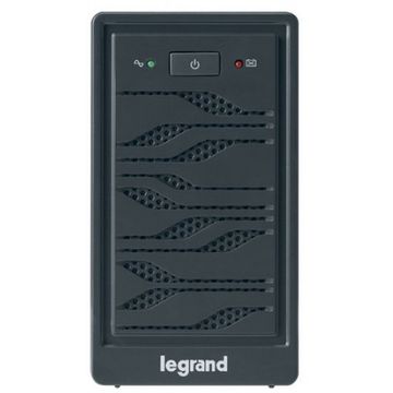 UPS Legrand LN310013, putere activa 600 W, 50-60 Hz, 2 baterii, negru