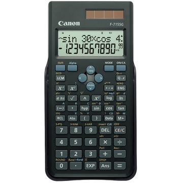 Calculator de birou CANON F715SG, 16 digiti, display LCD 2 linii, alimentare solara si baterie, 250 functii
