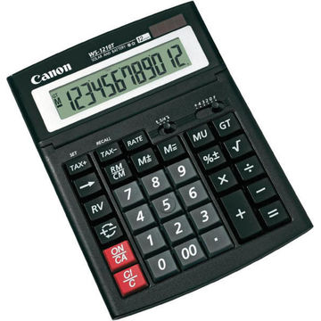 Calculator de birou Canon WS1210T, 12 digiti, display LCD