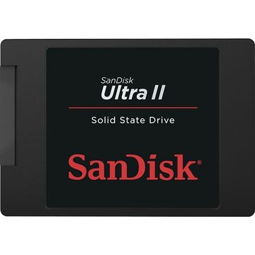 SSD SanDisk Ultra II, 480 GB, 2.5 inch, intern, viteza de citire / scriere 550/500 MB/s, SATA 3