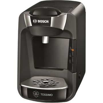 Espressor automat Bosch Tassimo Suny TAS 3202, 1300 W, 0.8 l, Tehnologie Intellibrew, SmartStart, T-discuri, Negru