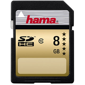 Card de memorie Hama Gold SDHC, 8GB, Class 10