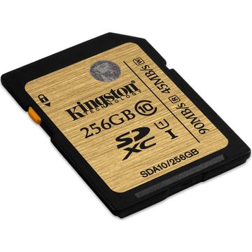 Card de memorie Kingston SDXC UHS-I 256GB, Ultimate, Class 10, UHS-I