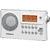 Radio Portabil Sangean PR-D14 USB, FM, AM / MW, Alb
