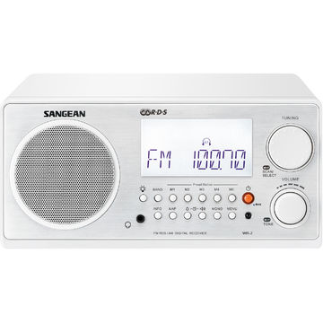 Radio Portabil Sangean WR-2, FM, AM / MW, Argintiu