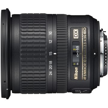 Obiectiv Nikon AF-S DX, 10 - 24 mm, f/3.5 - 4.5G ED, negru