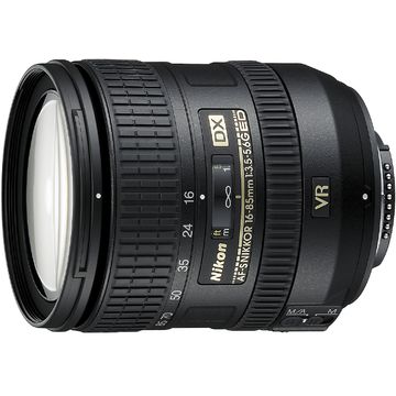 Obiectiv Nikon 16-85mm f/3.5-5.6G AF-S DX NIKKOR ED VR