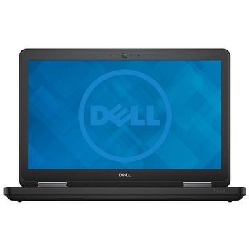 Laptop Dell CA017LE55401EM-05, Intel Core i5, 4 GB, 500 GB + 8 GB SSD, Linux, Negru
