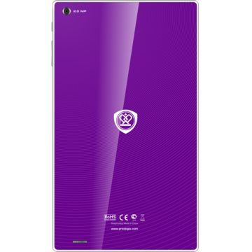 Tableta Prestigio PMT5887_3G_D_VI MultiPad Color 8.0, 3G, 16GB, Android 4.2, QC1.3GHz, 1GB, Negru / Violet