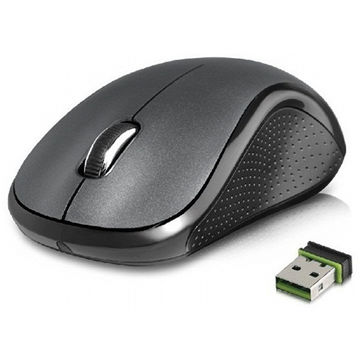 Mouse Delux M391GX+G07UF Wireless, Optic, 1000dpi, Negru, USB nano reciver