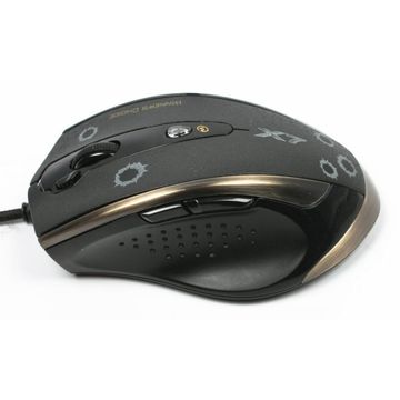 Mouse A4tech F3, Optic, V-TRACK, 3000dpi, Negru, USB