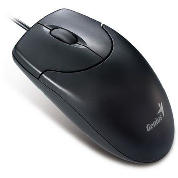 Mouse Genius NetScroll 120, 800dpi, Negru, PS/2, Optic