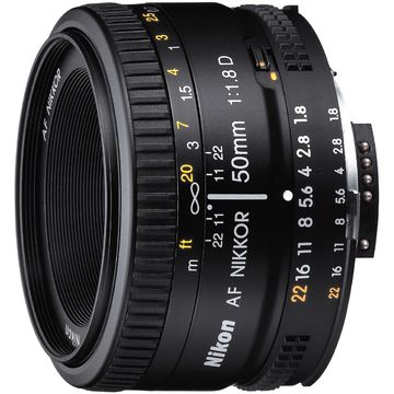 Obiectiv Nikon standard, AF/50mm, f/1.8D