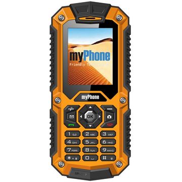 Telefon mobil myPhone Hammer, Dual SIM, Portocaliu