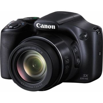 Camera foto Canon PowerShot SX530 IS, 16 MP, Negru