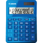 Calculator de birou Canon LS123KBL, 12 digits, Albastru