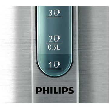 Fierbator Philips HD4631/20, 2400 W, 1.6 l, Inox