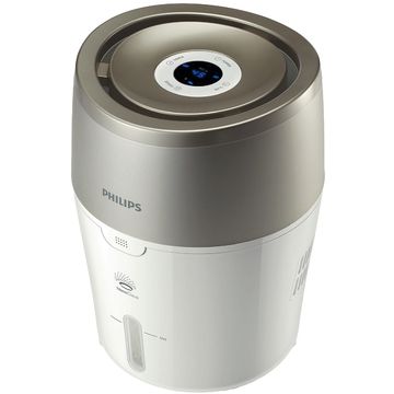 Umidificator Philips HU4803/01, Rezervor 2 L, 220 ml/h, Alb / Gri