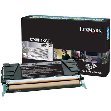 Lexmark Toner X746H1KG, Negru